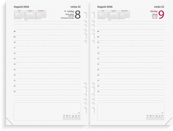  Kalender 2026 Business kalendersats Dagbok