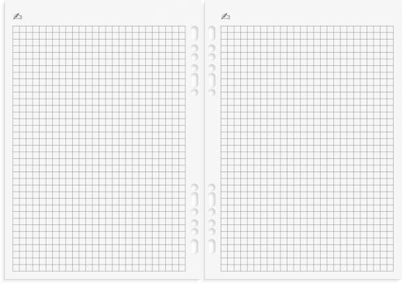  Kalender 2026 Business Systemkal svart skinn