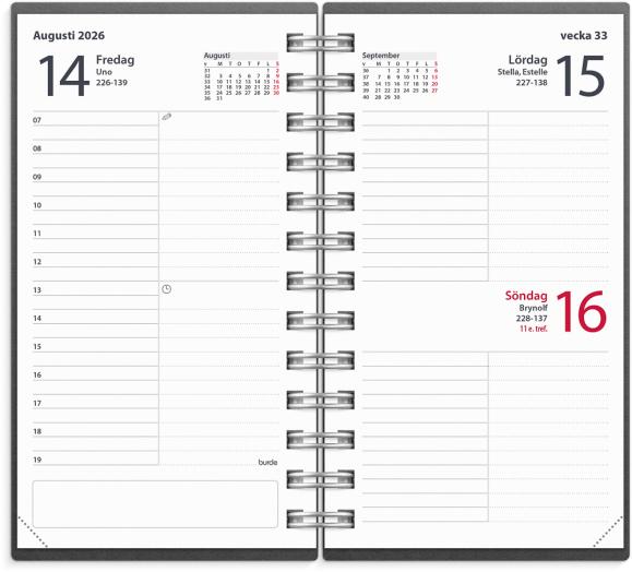  Kalender 2026 Agenda Eco Line