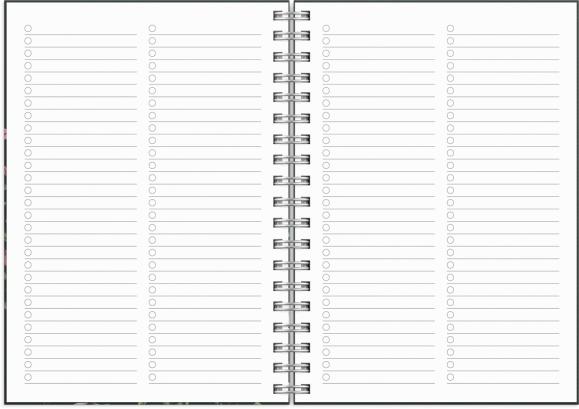  Kalender 2026 Senator A6 Story blomma