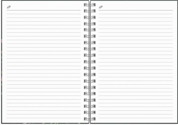  Kalender 2026 Weekly A6 Story blomma
