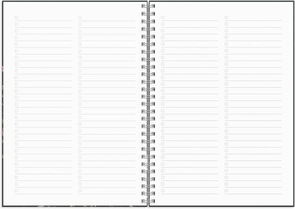  Kalender 2026 Senator A5 Story blomma