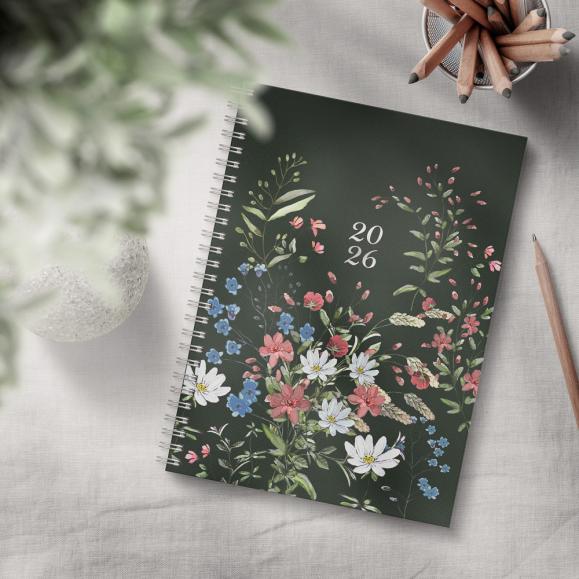  Kalender 2026 Senator A5 Story blomma