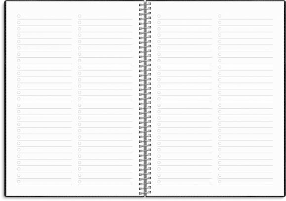  Kalender 2026 Senator A5 Twist svart