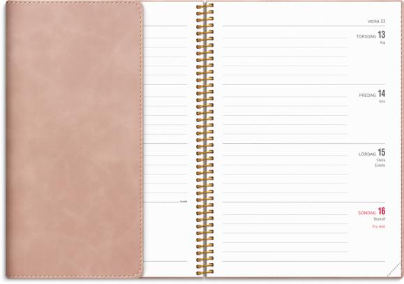  Kalender 2026 Senator A5 Twist rosa