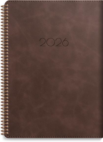  Kalender 2026 Senator A5 Twist brun