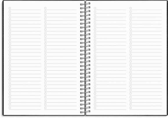  Kalender 2026 Senator A6 Twist svart