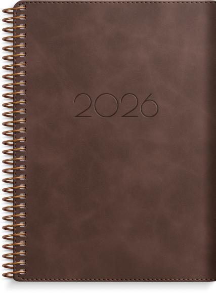  Kalender 2026 Senator A6 Twist brun