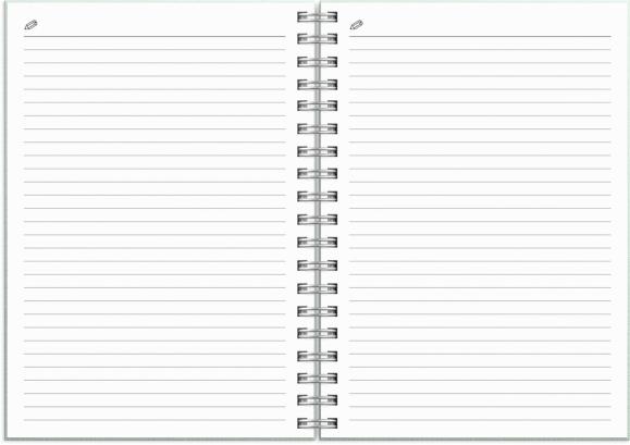  Kalender 2026 Weekly A6 Textile grön