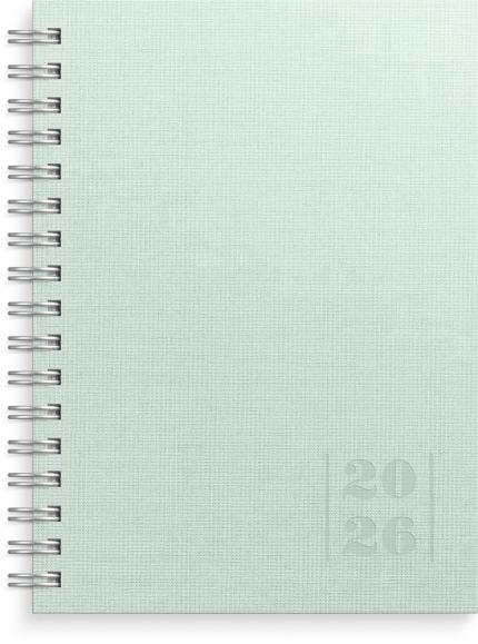  Kalender 2026 Senator A6 Textile grön