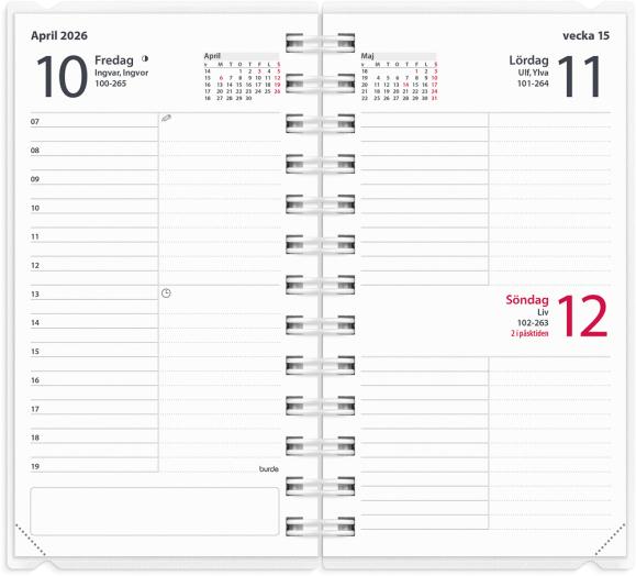  Kalender 2026 Agenda 4i1
