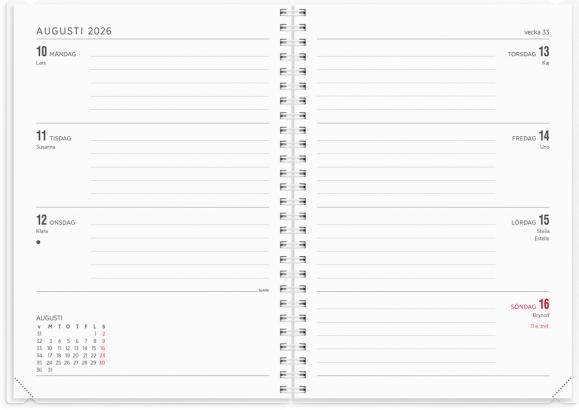  Kalender 2026 Senator A5 4i1