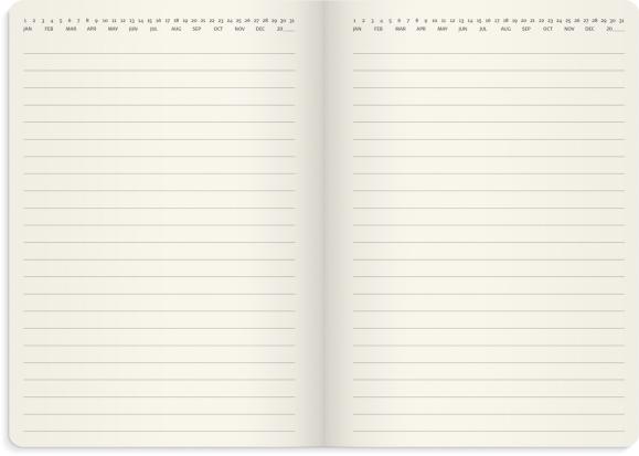  Kalender 2026 Liten Veckokalender Forma Deluxe brun