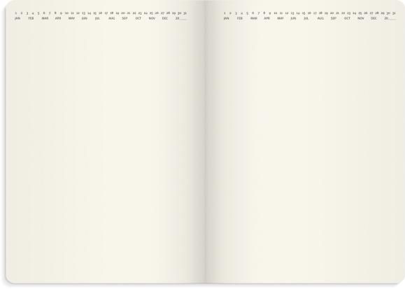  Kalender 2026 Liten Veckokalender Forma Deluxe brun