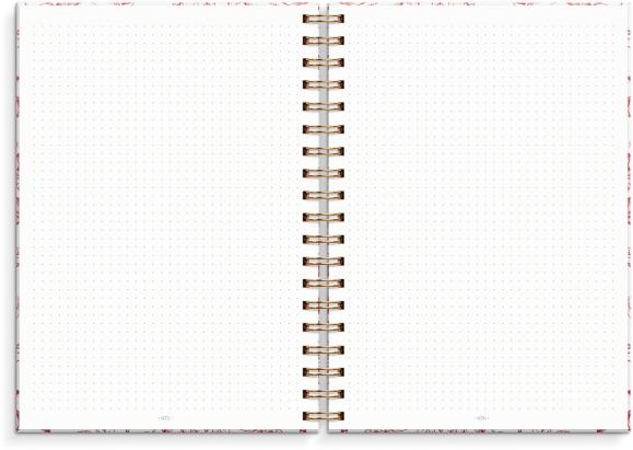  DotNotes B5 Blommor