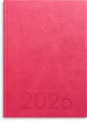  Kalender 2026 Weekly A5 rosa konstläder