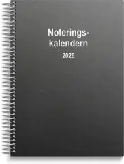  Kalender 2026 Noteringskalendern refill