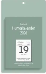  Kalender 2026 Väggplån med dagblock Humor