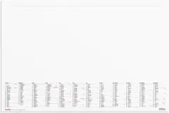  Kalender 2026 Skrivunderlägg Elegant