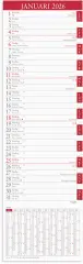  Kalender 2026 Stor Bordskalender flik