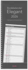  Kalender 2026 Bordskalender Elegant spiral