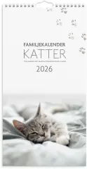  Familjekalender 2026 Katter