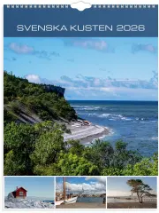  Väggkalender 2026 Svenska kusten