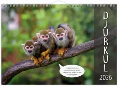  Väggkalender 2026 Djurkul