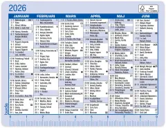  Kalender 2026 Kalenderkort