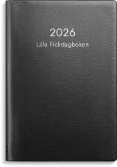  Kalender 2026 Lilla Fickdagboken svart plast