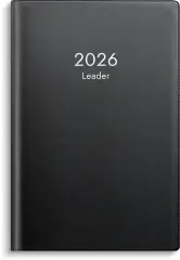  Kalender 2026 Leader svart plast
