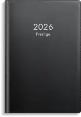  Kalender 2026 Prestige svart plast
