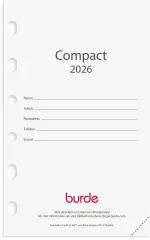  Kalender 2026 Compact kalendersats
