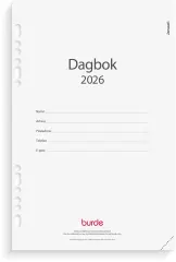  Kalender 2026 Business kalendersats Dagbok