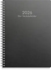  Kalender 2026 Stor Veckokalender Eco Line