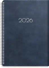  Kalender 2026 Senator A5 Twist blå
