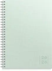  Kalender 2026 Business Textile grön