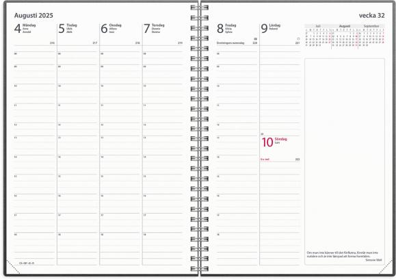  Kalender 2026 Business refill