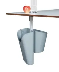  Papperskorg Setupit komplett med 440mm glidskena silver