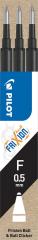 Refill Pilot Frixion raderbar 0,5mm svart