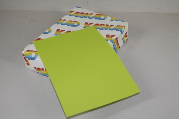  Färgat papper A4 120g OH limegrön