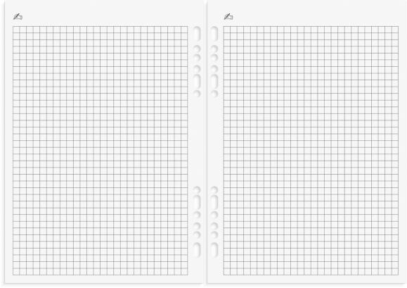  Business Systemkalender A5 2027 brunt skinn