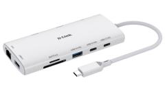  USB Hub D-Link 10-in-1 DUP-A01 HDMI,RJ45,USB,micro SD