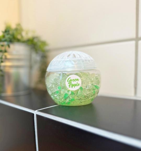  Luktförbättrare Activa Globe Gel Green Apple