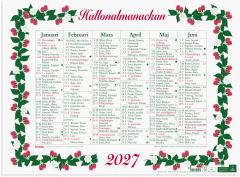  Stora Hallonalmanackan 2027