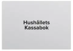  Kassabok A4 för familjen