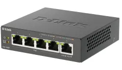  Switch D-Link DGS-1005P 5-Port Gigabit PoE