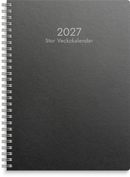  Stor Veckokalender Eco Line 2027