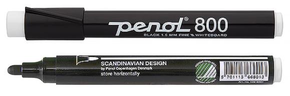  Whiteboardpenna Penol 800 fine 1,5mm svart
