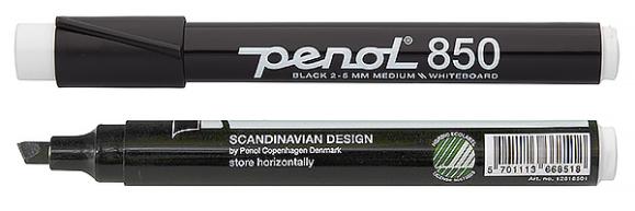  Whiteboardpenna Penol 850 broad 2-5mm svart